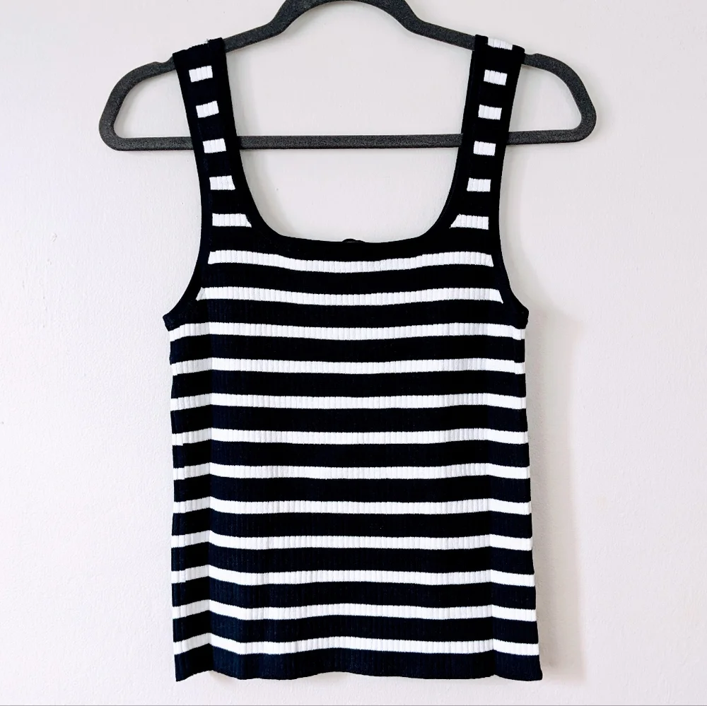 LOFT Ribbed Sweater Tank - Picture 5 of 8
